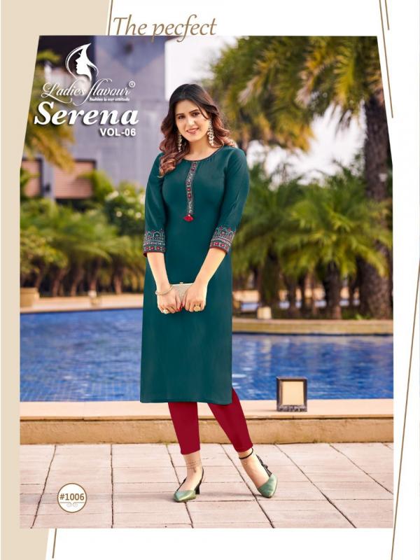 LF Serena 6 Designer Festive Wear Embroidery Kurti